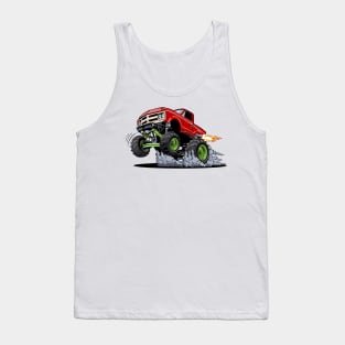 Cartoon monster truck Tank Top